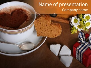 Romantic Valentine Delicious PowerPoint Template