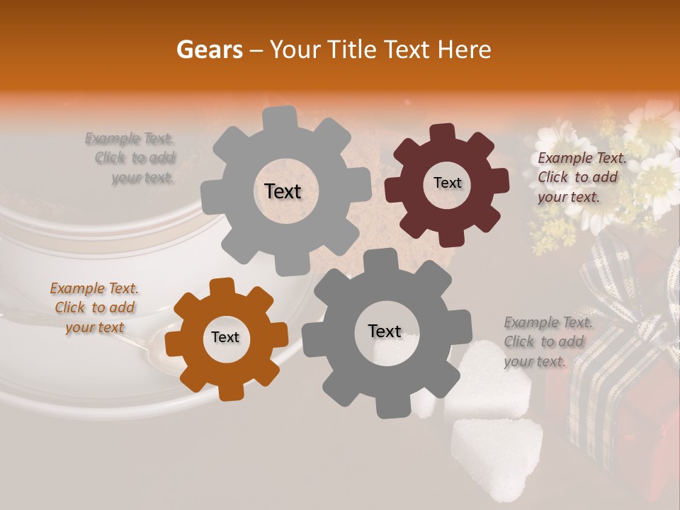 Romantic Valentine Delicious PowerPoint Template