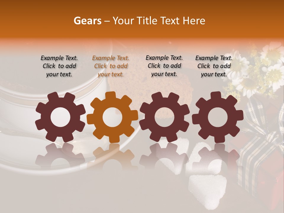 Romantic Valentine Delicious PowerPoint Template