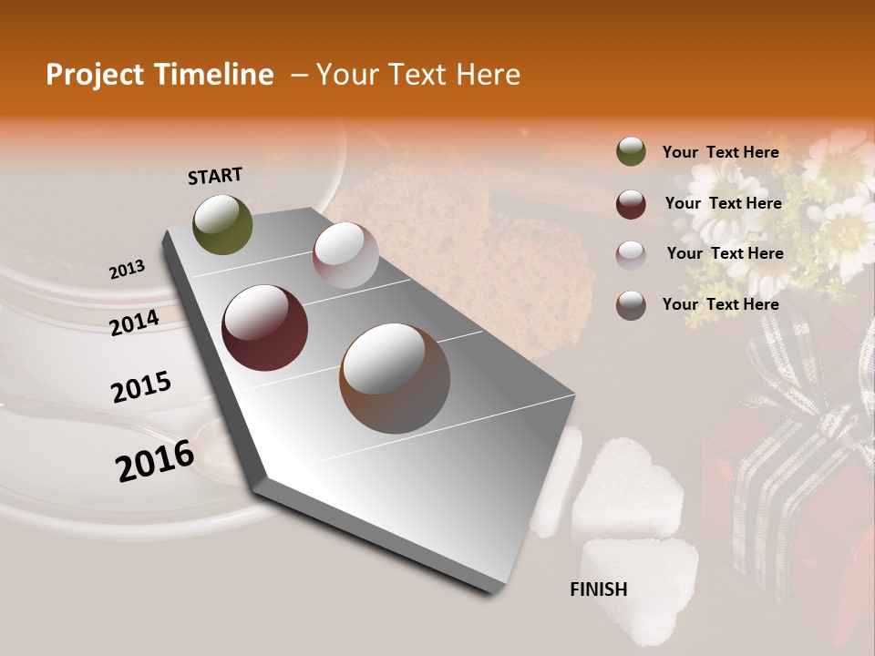 Romantic Valentine Delicious PowerPoint Template
