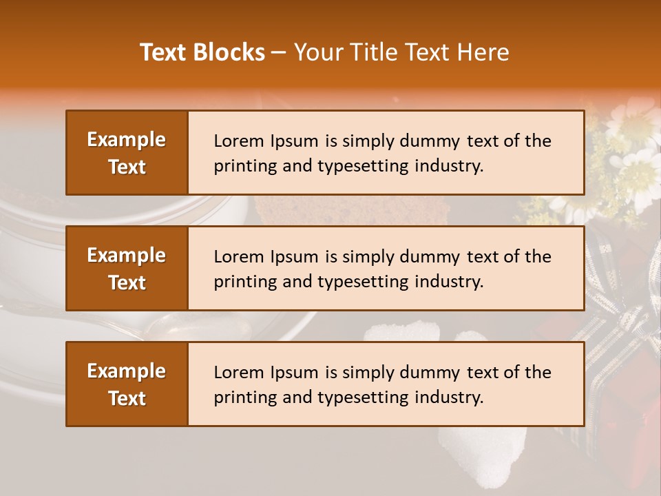 Romantic Valentine Delicious PowerPoint Template