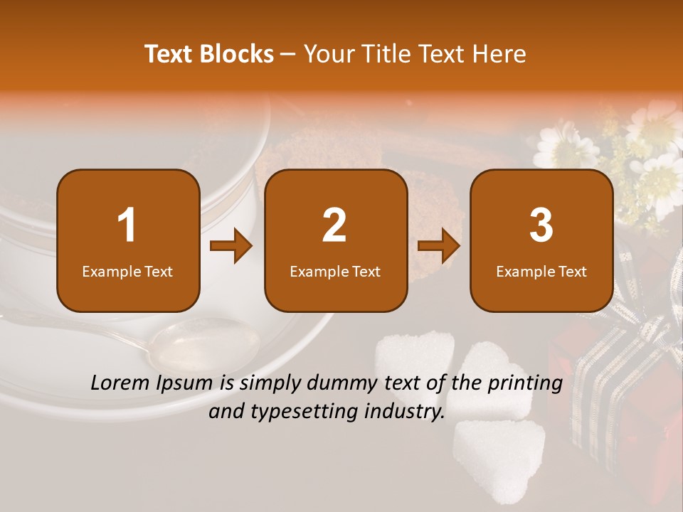 Romantic Valentine Delicious PowerPoint Template