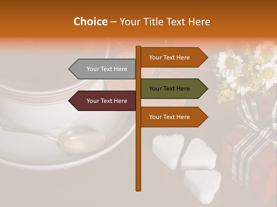 Romantic Valentine Delicious PowerPoint Template