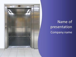 Possibility Open Doorway PowerPoint Template