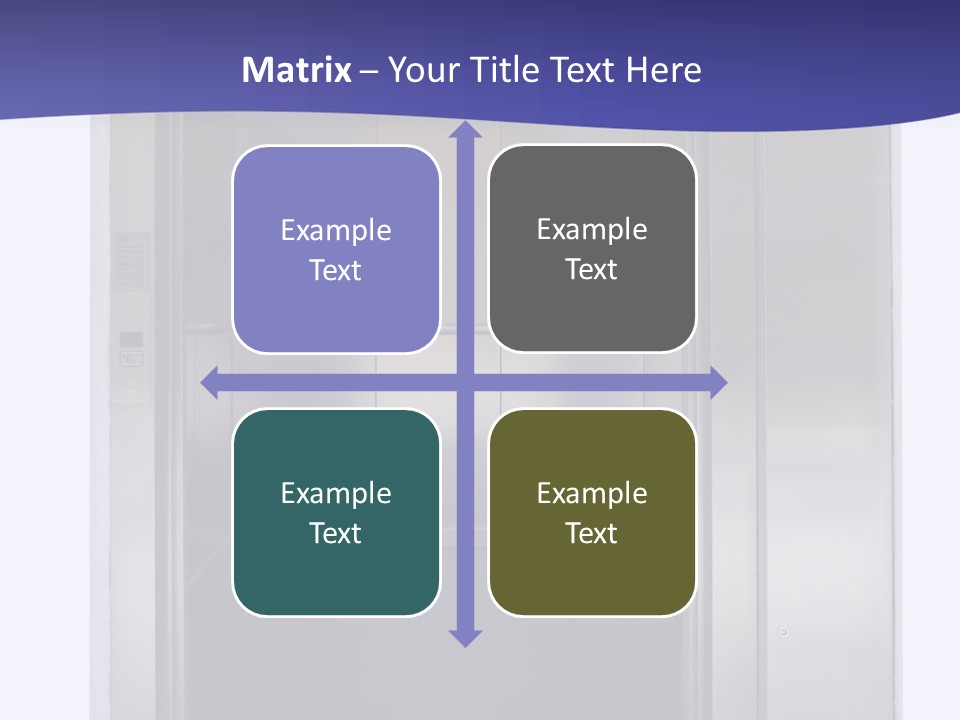 Possibility Open Doorway PowerPoint Template