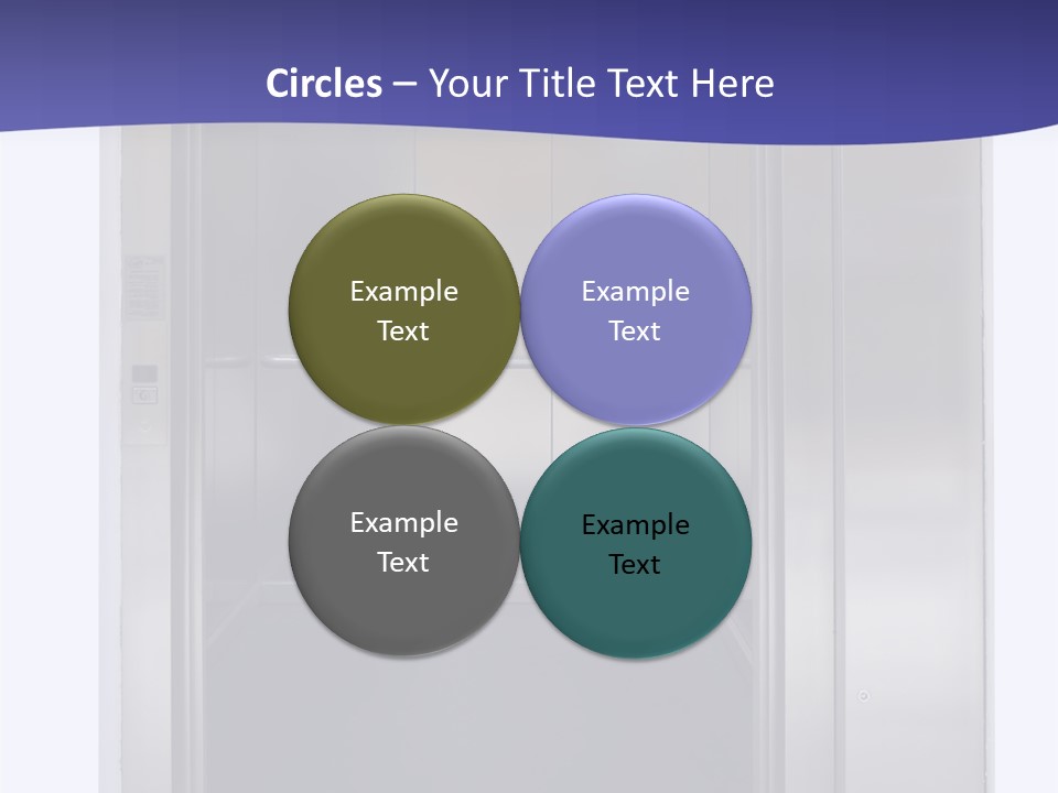 Possibility Open Doorway PowerPoint Template