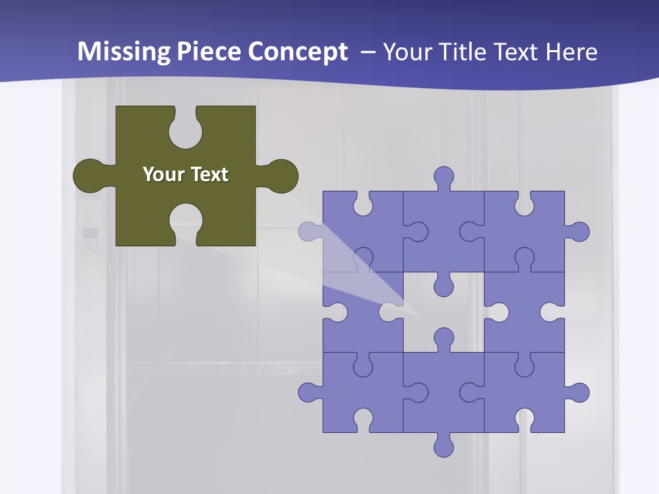 Possibility Open Doorway PowerPoint Template