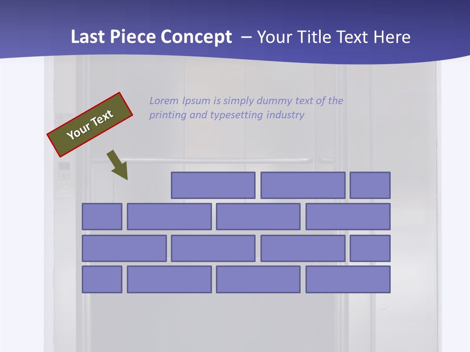 Possibility Open Doorway PowerPoint Template
