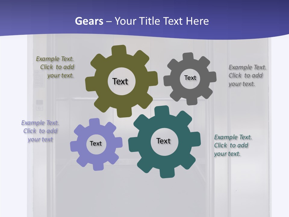 Possibility Open Doorway PowerPoint Template