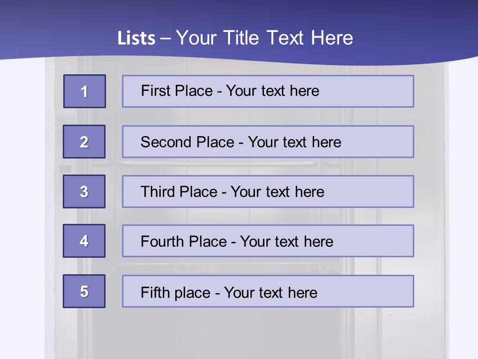 Possibility Open Doorway PowerPoint Template