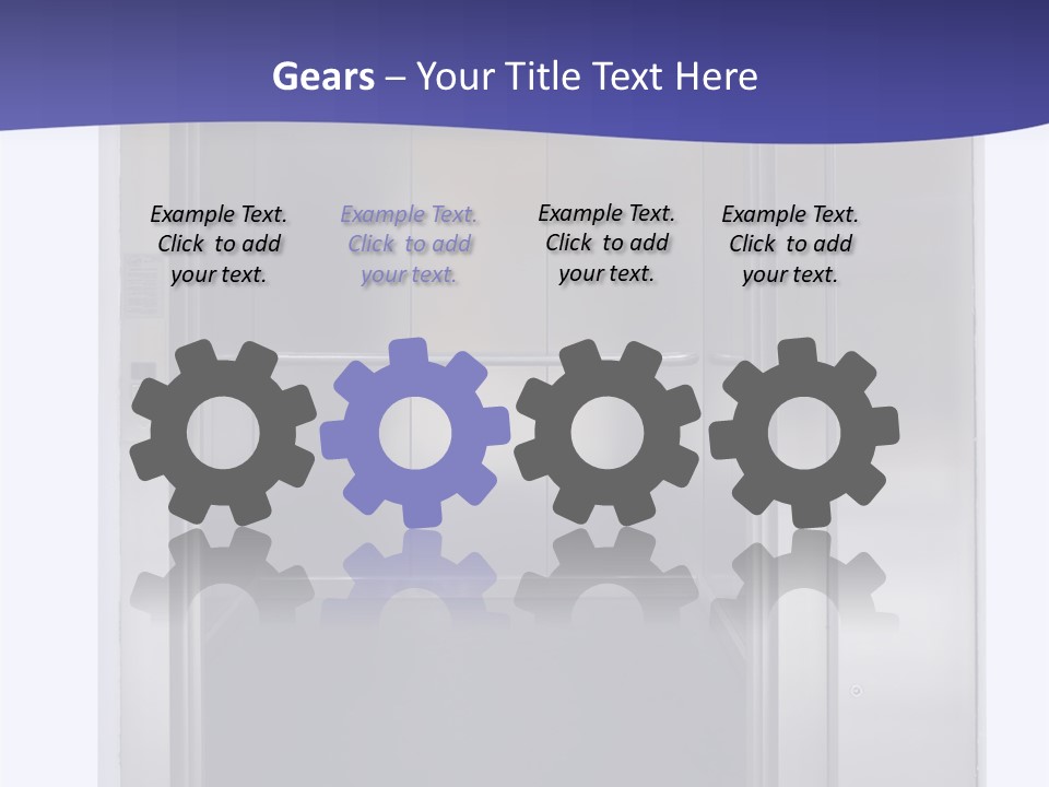 Possibility Open Doorway PowerPoint Template