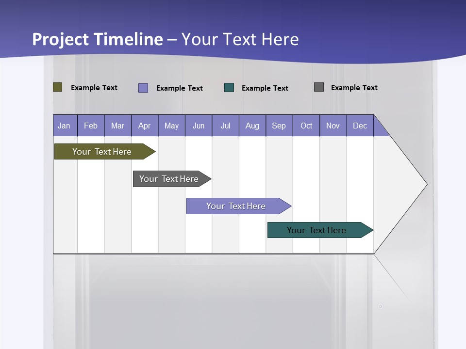 Possibility Open Doorway PowerPoint Template