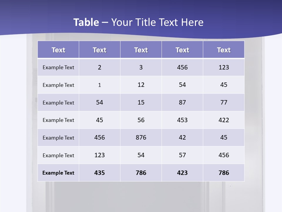 Possibility Open Doorway PowerPoint Template