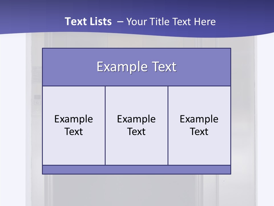 Possibility Open Doorway PowerPoint Template