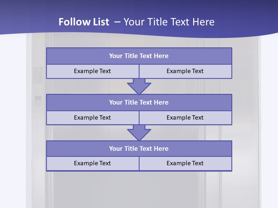 Possibility Open Doorway PowerPoint Template
