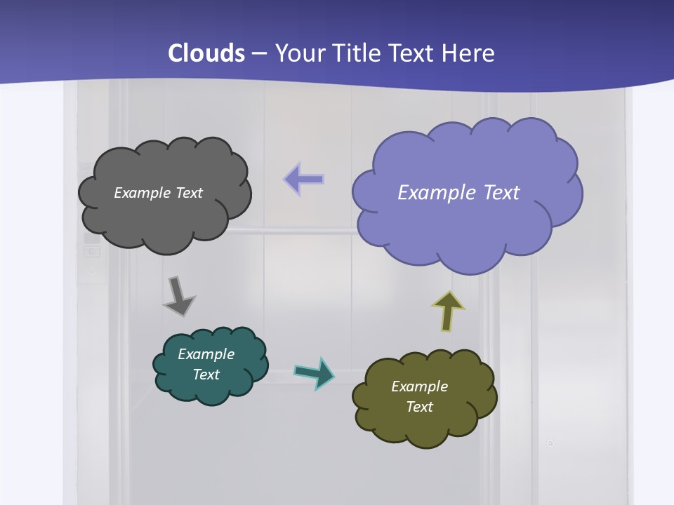 Possibility Open Doorway PowerPoint Template