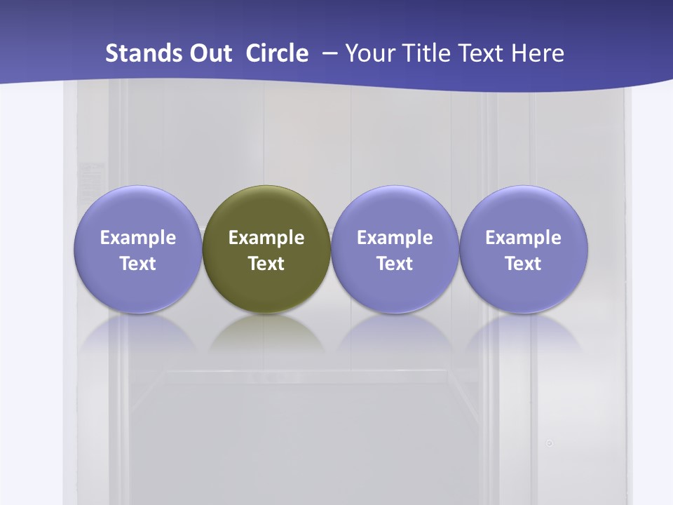 Possibility Open Doorway PowerPoint Template