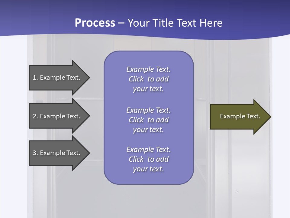 Possibility Open Doorway PowerPoint Template