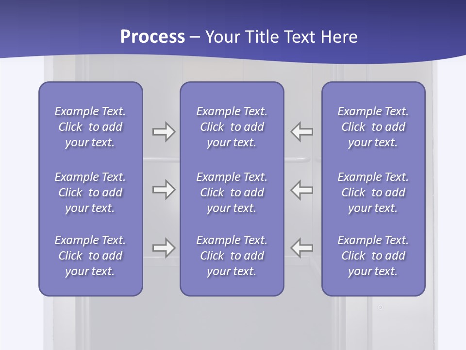 Possibility Open Doorway PowerPoint Template