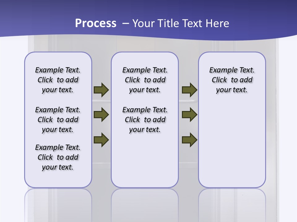 Possibility Open Doorway PowerPoint Template