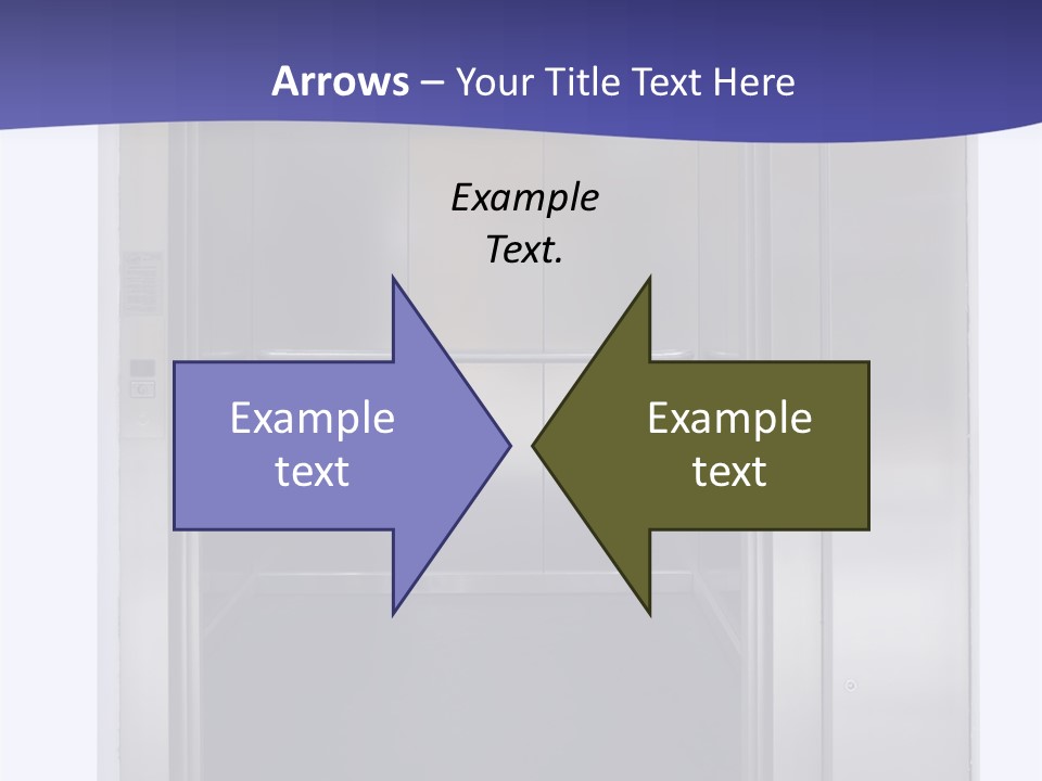 Possibility Open Doorway PowerPoint Template