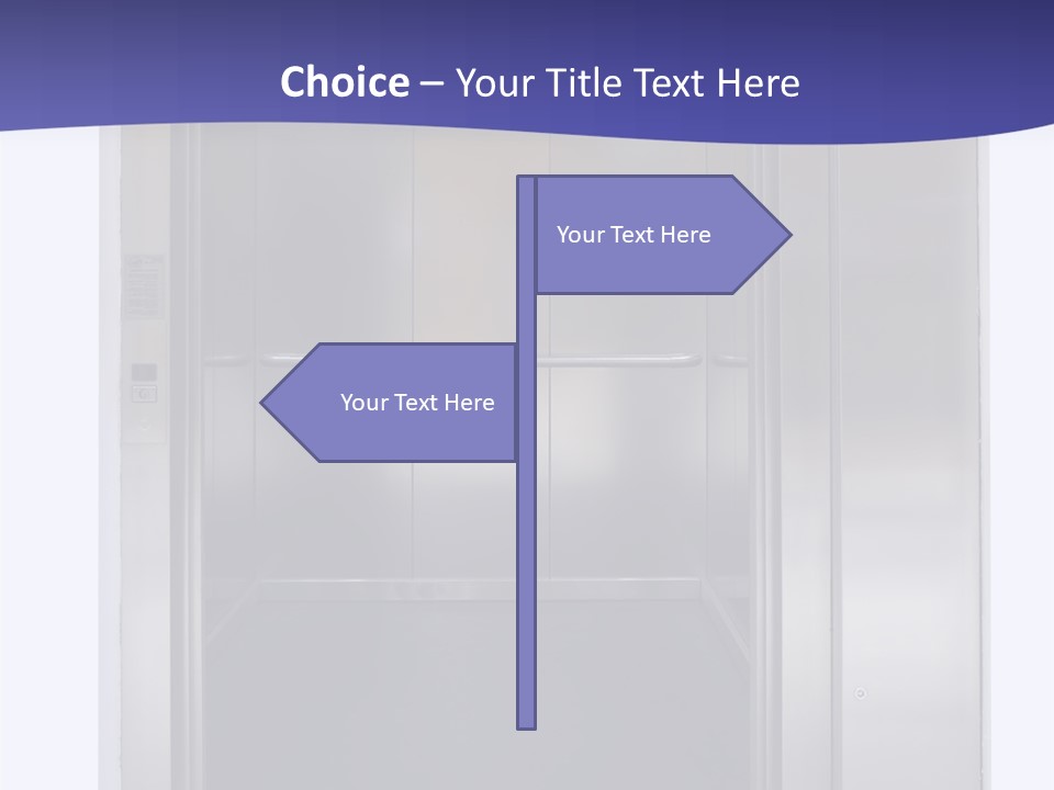 Possibility Open Doorway PowerPoint Template