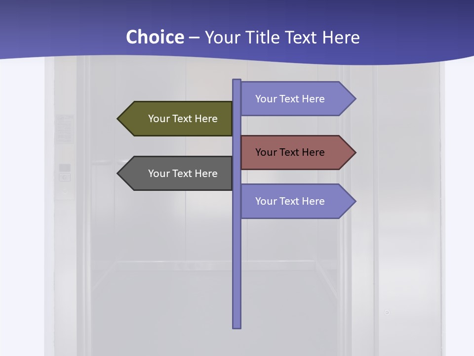 Possibility Open Doorway PowerPoint Template