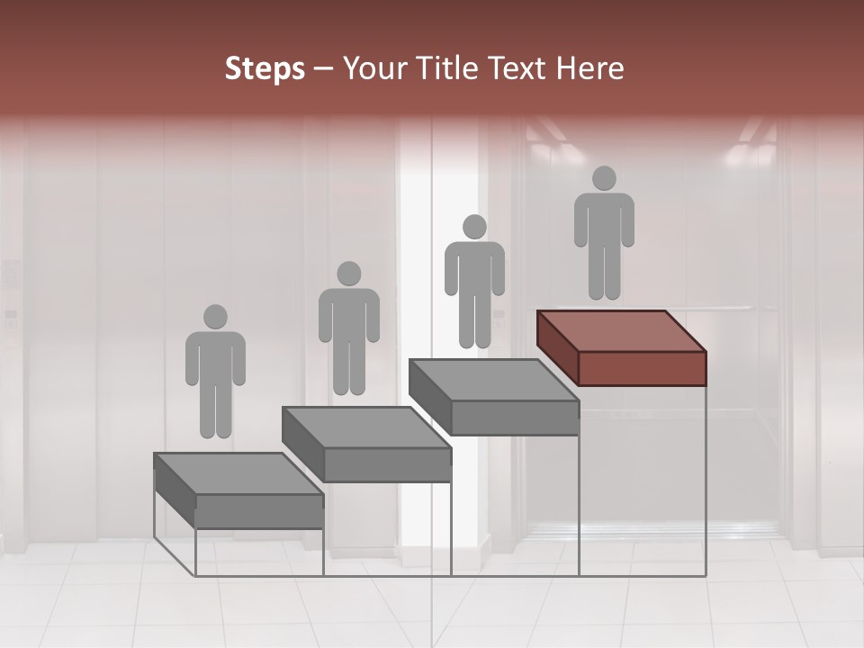 Elevator Entrance Wall PowerPoint Template