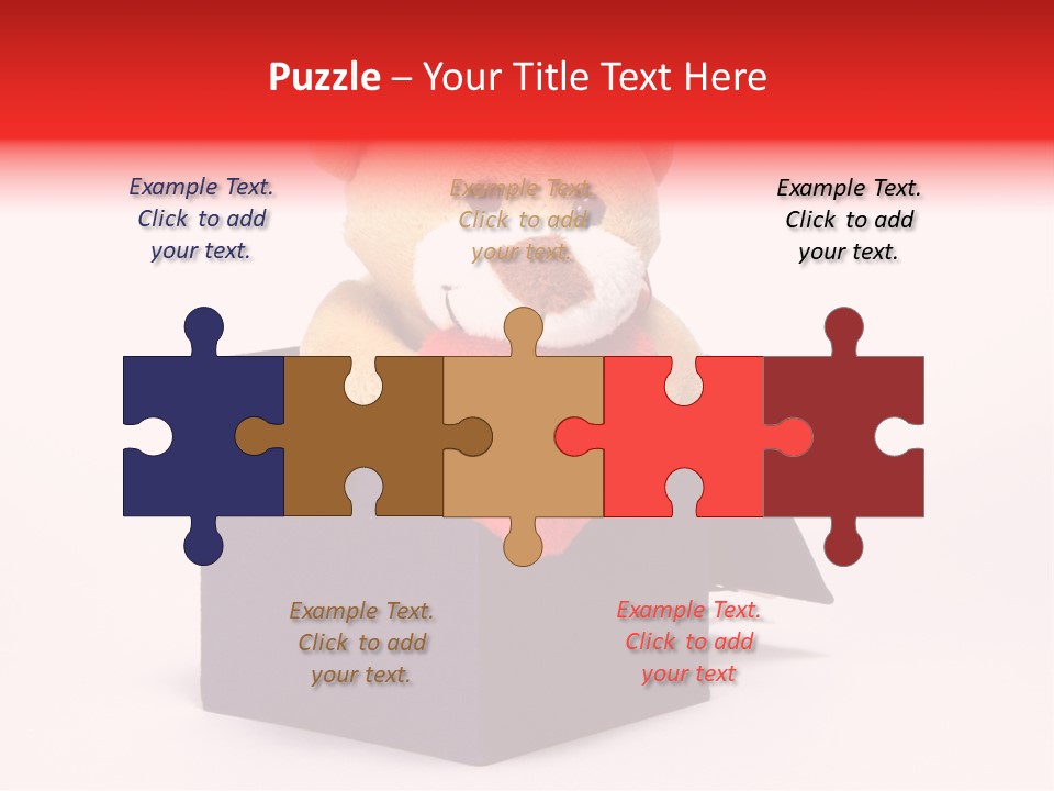 Heart Isolated Decor PowerPoint Template