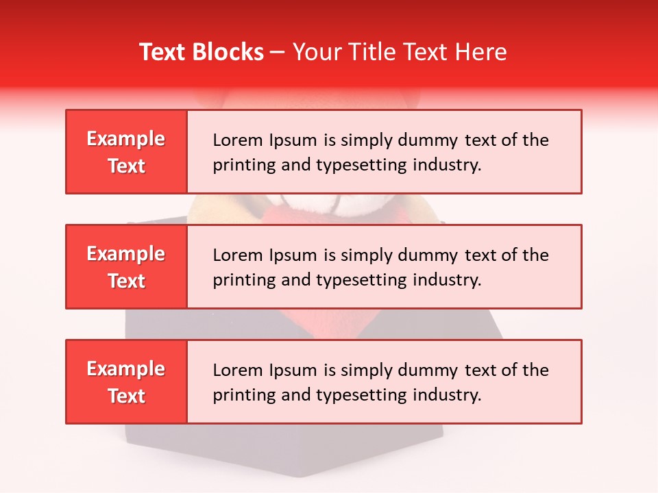 Heart Isolated Decor PowerPoint Template