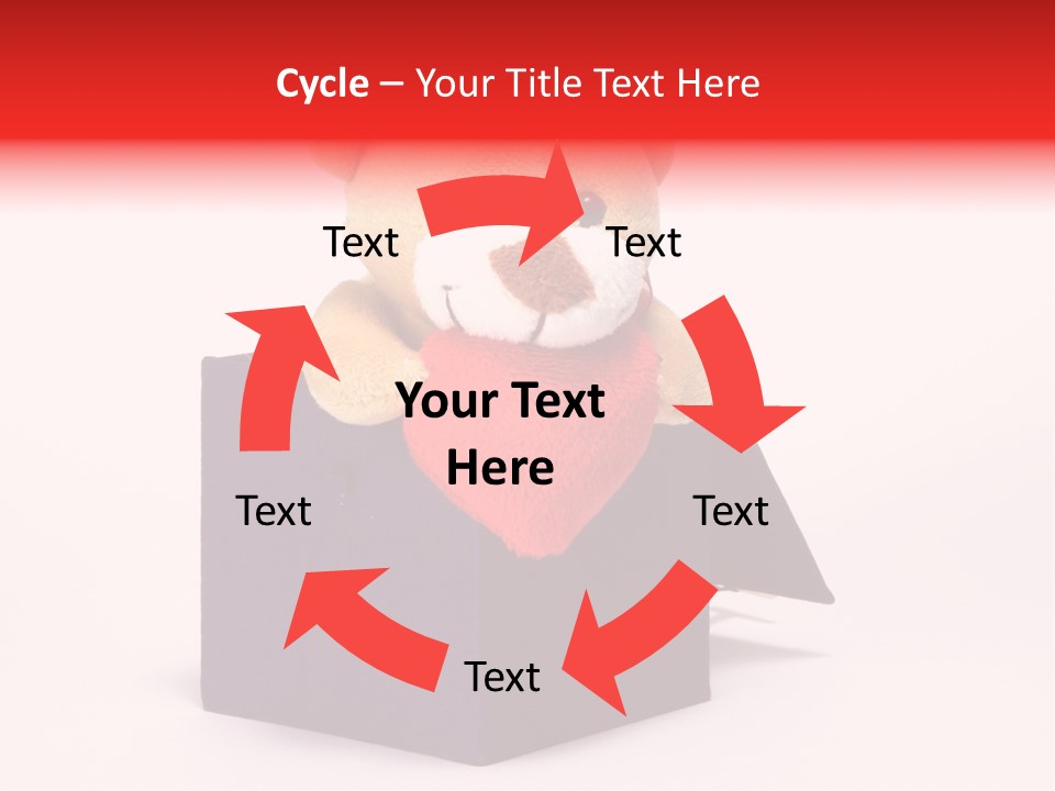 Heart Isolated Decor PowerPoint Template