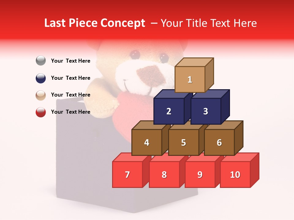 Heart Isolated Decor PowerPoint Template