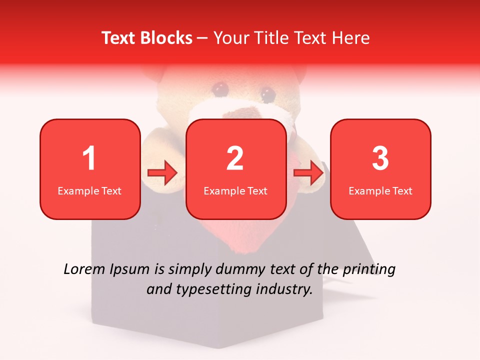 Heart Isolated Decor PowerPoint Template