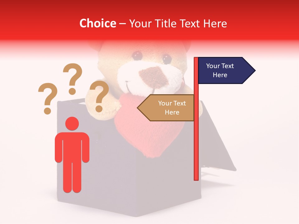 Heart Isolated Decor PowerPoint Template