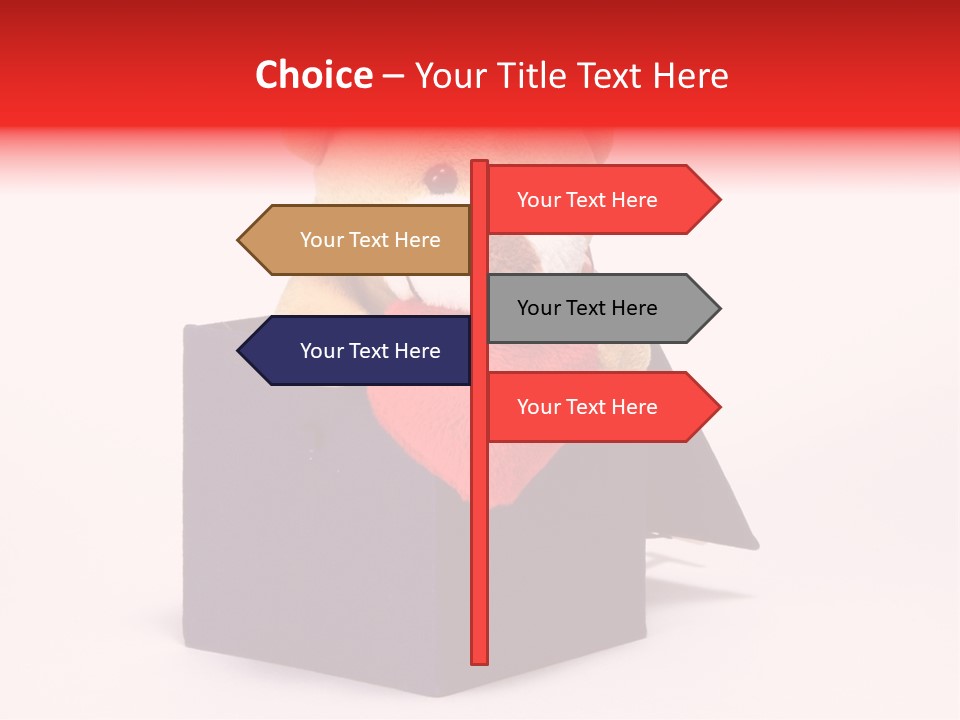 Heart Isolated Decor PowerPoint Template