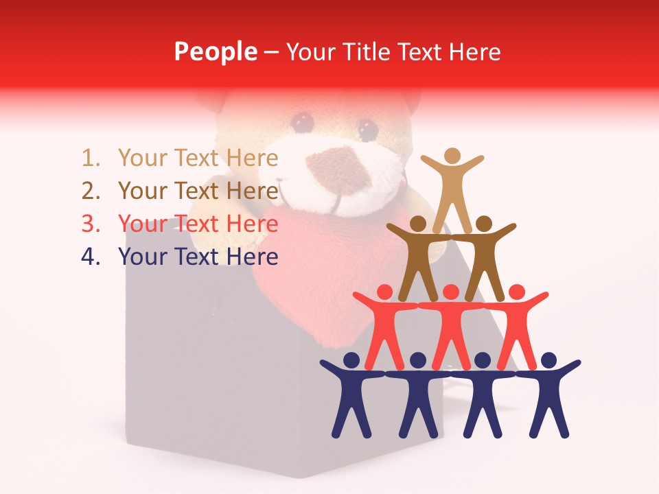 Heart Isolated Decor PowerPoint Template