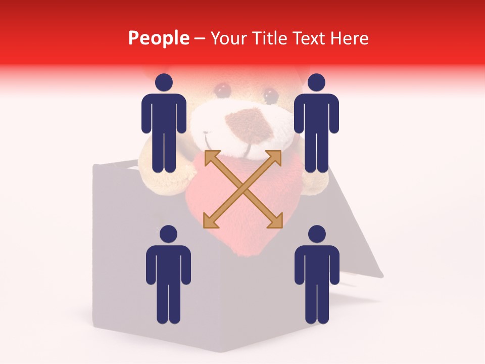 Heart Isolated Decor PowerPoint Template