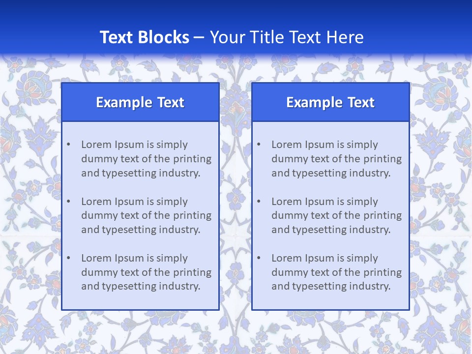 Palace Old Stone PowerPoint Template
