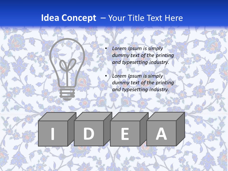 Palace Old Stone PowerPoint Template