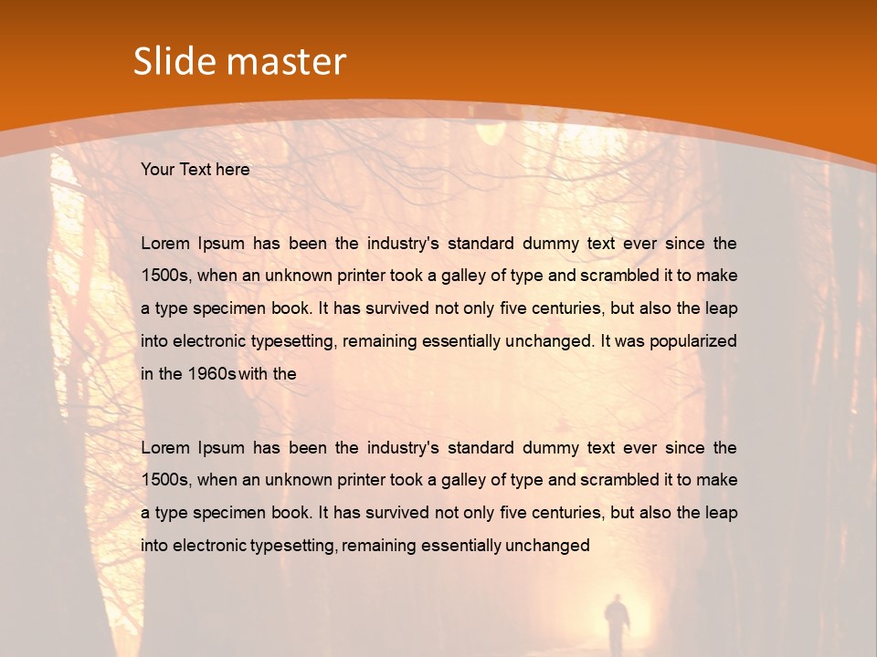 Bosna Early Change PowerPoint Template