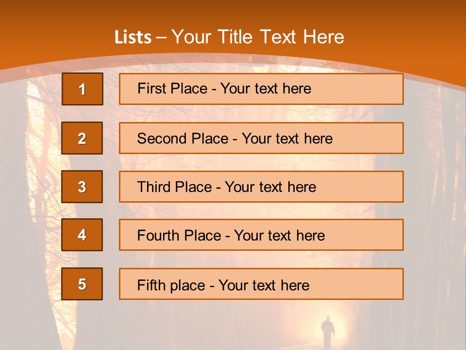Bosna Early Change PowerPoint Template