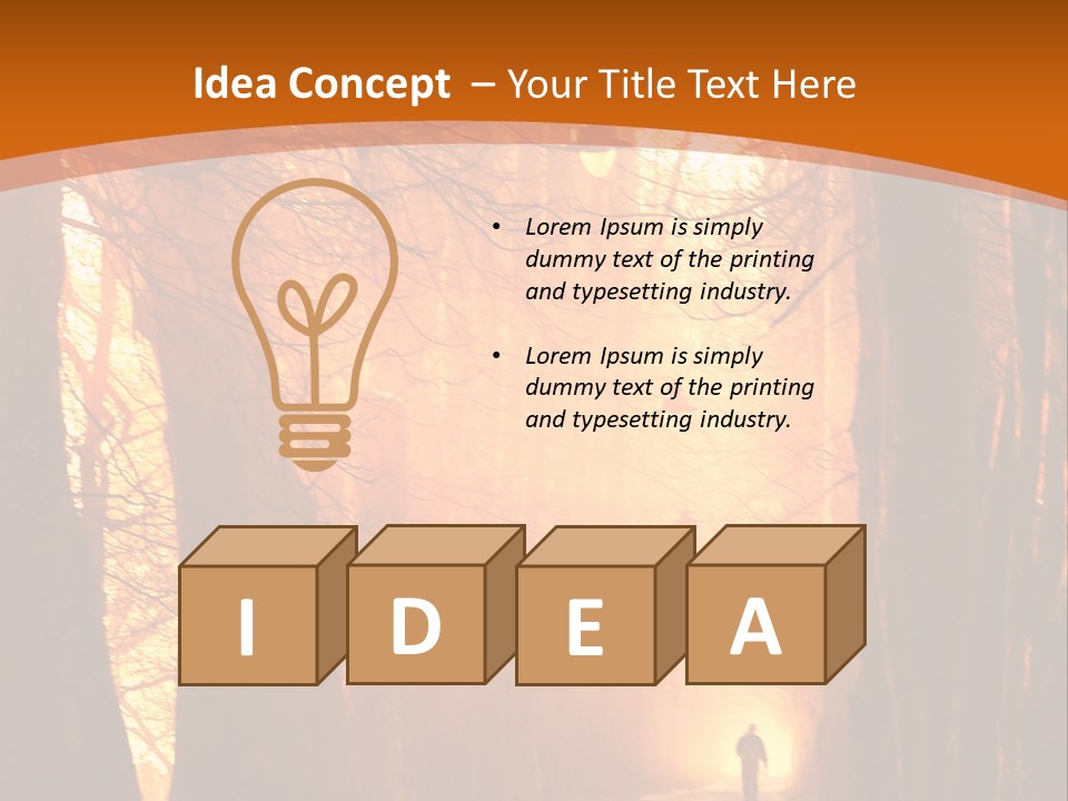 Bosna Early Change PowerPoint Template