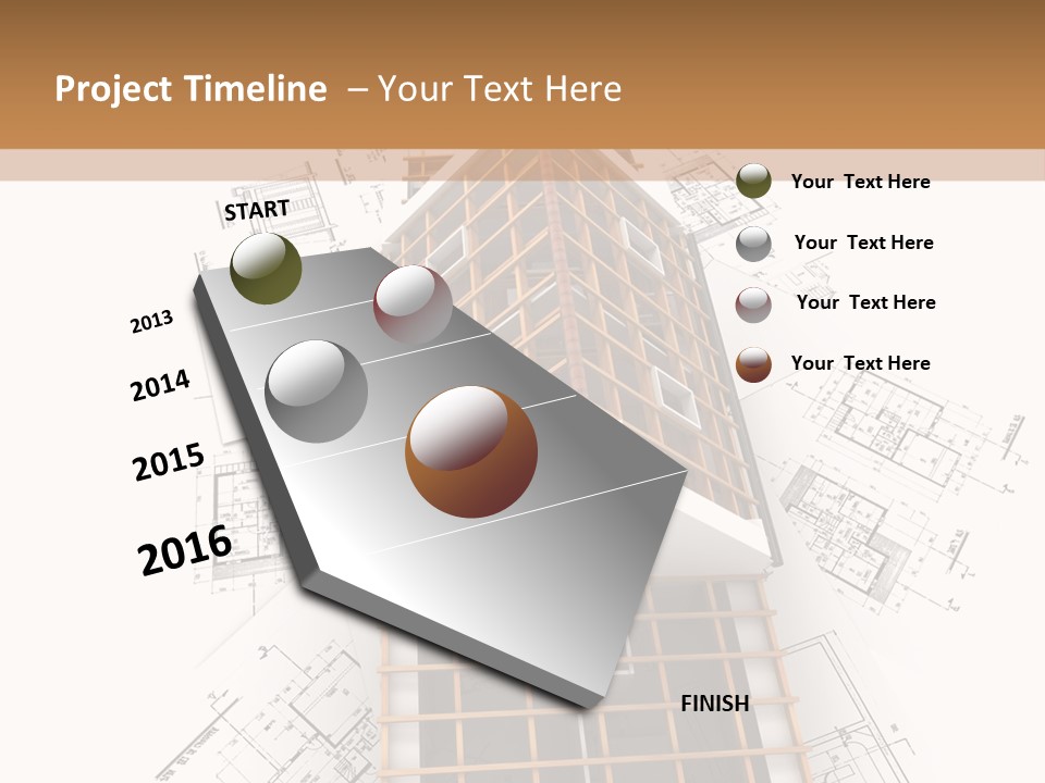 Future Study Flat PowerPoint Template