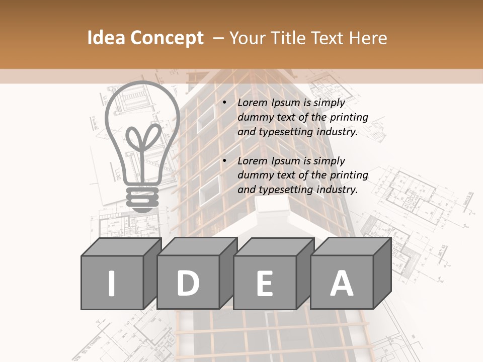 Future Study Flat PowerPoint Template