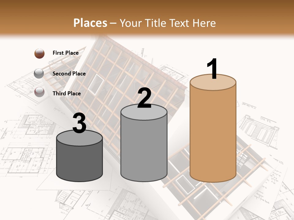 Architecture Draw Flat PowerPoint Template