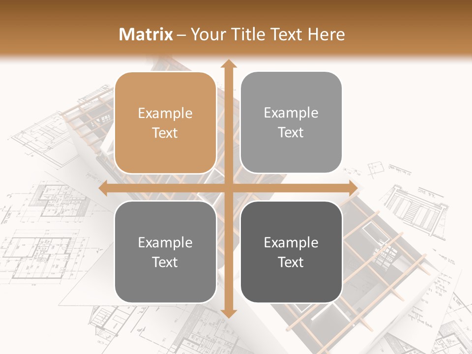 Architecture Draw Flat PowerPoint Template
