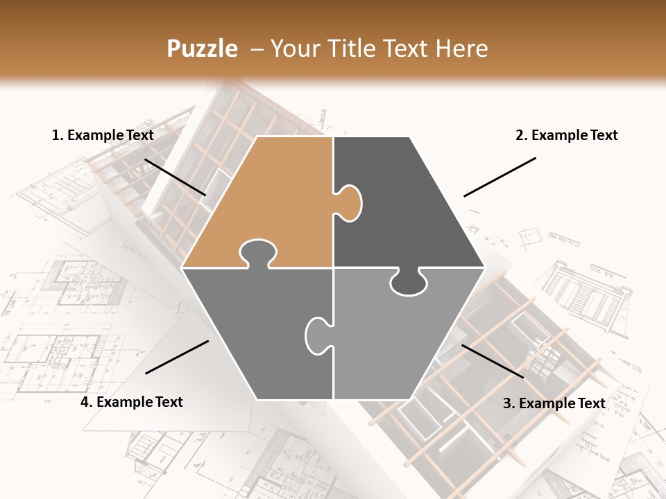Architecture Draw Flat PowerPoint Template