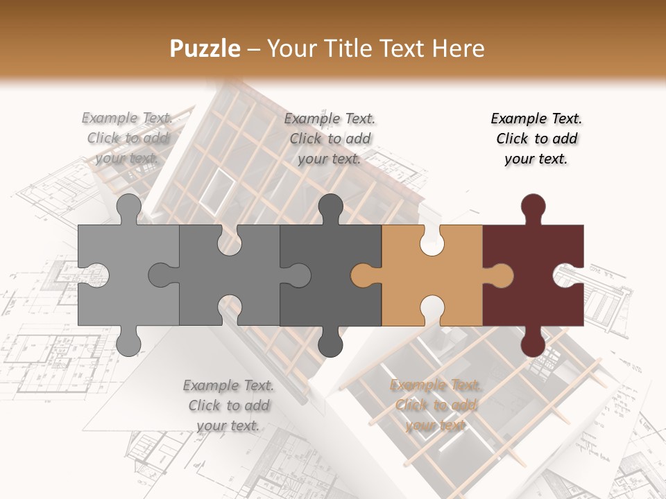 Architecture Draw Flat PowerPoint Template