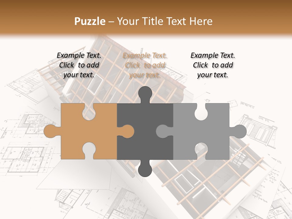 Architecture Draw Flat PowerPoint Template