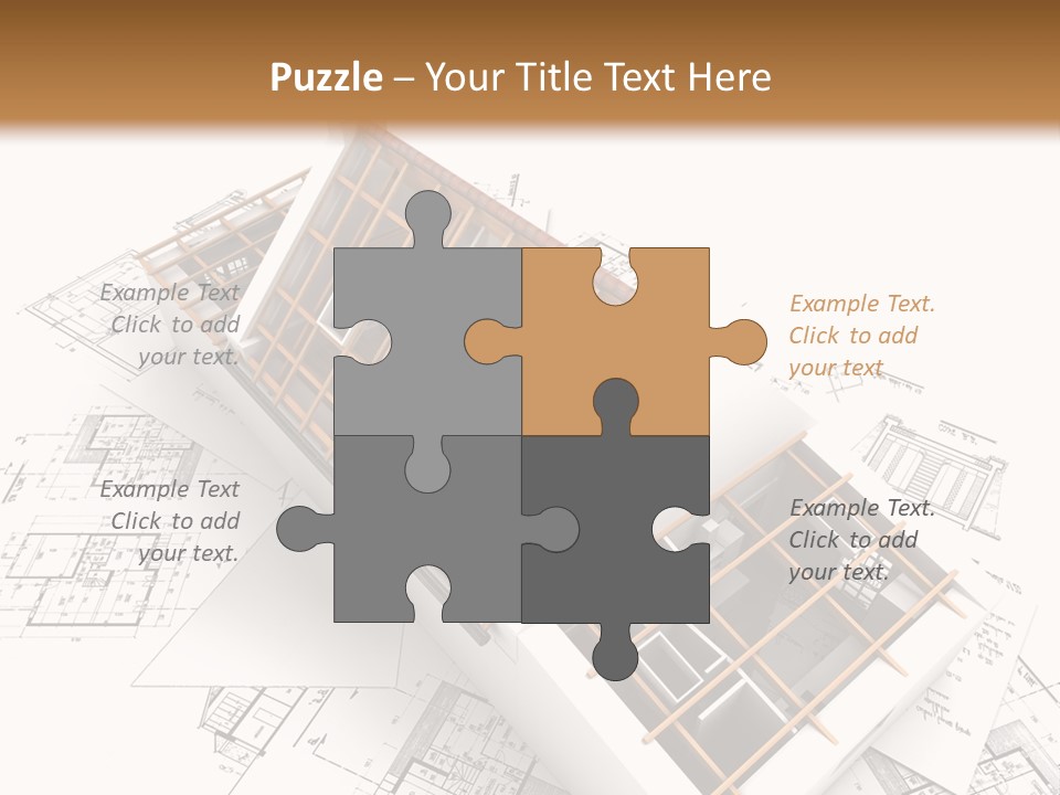 Architecture Draw Flat PowerPoint Template